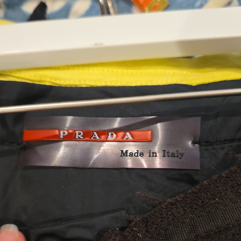 Prada Dark Brown A-Line Skirt - Picture 2 of 5